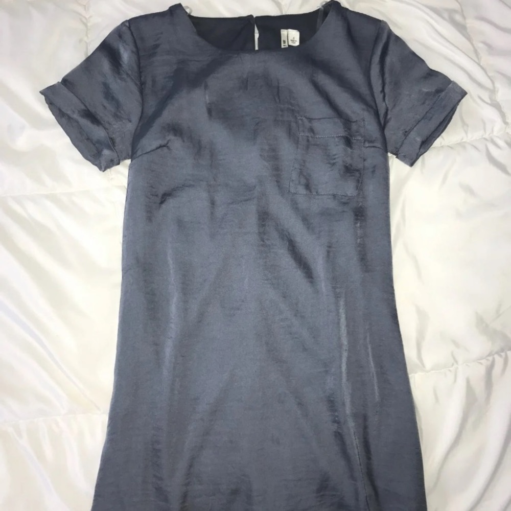 Silk Francesca’s Blue Short sleeve dress